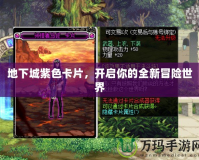 地下城紫色卡片，開(kāi)啟你的全新冒險(xiǎn)世界