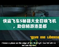 俠盜飛車5秘籍大全召喚飛機，助你暢游洛圣都