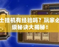 地下城與勇士掛機有經(jīng)驗嗎？玩家必看！輕松升級秘訣大揭秘！