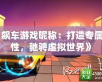 《飆車游戲昵稱：打造專屬個性，馳騁虛擬世界》