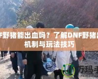 DNF野豬能出血嗎？了解DNF野豬出血機(jī)制與玩法技巧