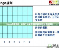 Bingo游戲圖解：讓每個玩家都能輕松掌握的玩法和技巧