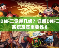 《DNF二覺是幾級？詳解DNF二覺系統(tǒng)及其重要性》