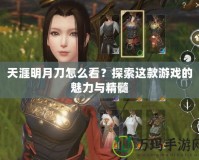天涯明月刀怎么看？探索這款游戲的魅力與精髓