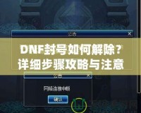 DNF封號如何解除？詳細(xì)步驟攻略與注意事項