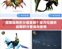 魔獸戰(zhàn)網(wǎng)積分哪里看？全方位解析戰(zhàn)網(wǎng)積分查詢與使用