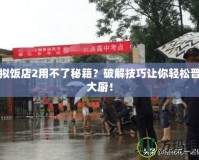 模擬飯店2用不了秘籍？破解技巧讓你輕松晉級(jí)大廚！