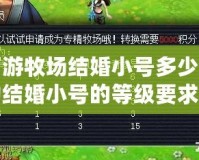 夢幻西游牧場結婚小號多少級？揭秘成功結婚小號的等級要求與技巧