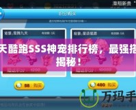 天天酷跑SSS神寵排行榜，最強(qiáng)搭檔揭秘！