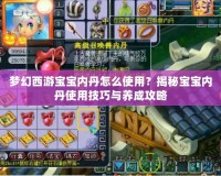 夢(mèng)幻西游寶寶內(nèi)丹怎么使用？揭秘寶寶內(nèi)丹使用技巧與養(yǎng)成攻略