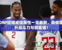 DNF結(jié)婚戒指屬性一覽最新，助你提升戰(zhàn)斗力與甜蜜值！