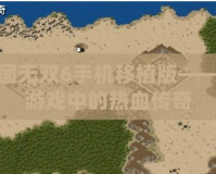 真三國無雙6手機移植版——手機游戲中的熱血傳奇