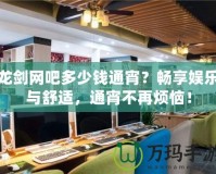 龍劍網(wǎng)吧多少錢通宵？暢享娛樂與舒適，通宵不再煩惱！