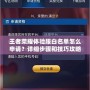 王者榮耀體驗(yàn)服白名單怎么申請(qǐng)？詳細(xì)步驟和技巧攻略！