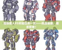 怪物獵人P3關(guān)鍵任務(wù)一覽——挑戰(zhàn)極限，獵殺巨獸！