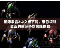 星際爭霸2中文版下載，帶你領略真正的星際爭霸巔峰體驗