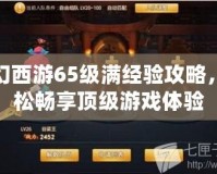 夢幻西游65級滿經(jīng)驗(yàn)攻略，輕松暢享頂級游戲體驗(yàn)