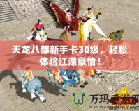 天龍八部新手卡30級，輕松體驗江湖豪情！