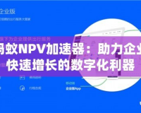 螞蟻NPV加速器：助力企業(yè)快速增長(zhǎng)的數(shù)字化利器