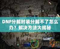 DNF分解時裝分解不了怎么辦？解決方法大揭秘
