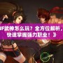 《DNF武神怎么玩？全方位解析，讓你快速掌握強(qiáng)力職業(yè)！》