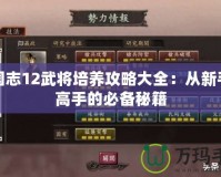 三國(guó)志12武將培養(yǎng)攻略大全：從新手到高手的必備秘籍