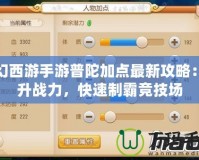 夢(mèng)幻西游手游普陀加點(diǎn)最新攻略：提升戰(zhàn)力，快速制霸競(jìng)技場(chǎng)