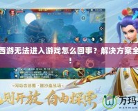 夢(mèng)幻西游無(wú)法進(jìn)入游戲怎么回事？解決方案全解析！
