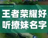 王者榮耀好聽撩妹名字，瞬間俘獲她的心！