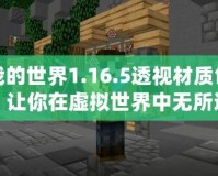 我的世界1.16.5透視材質(zhì)包，讓你在虛擬世界中無(wú)所遁形