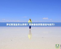 夢(mèng)幻聚寶盆怎么獲得？揭秘最佳獲取途徑與技巧！