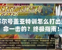 賽爾號(hào)蓋亞特訓(xùn)怎么打出致命一擊的？終極指南！