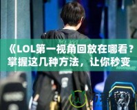《LOL第一視角回放在哪看？掌握這幾種方法，讓你秒變游戲?qū)＜遥　?></a></div>
                        <div   id=