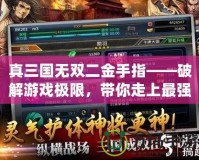 真三國無雙二金手指——破解游戲極限，帶你走上最強之路