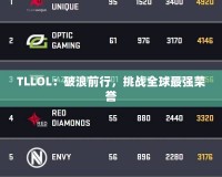 TLLOL：破浪前行，挑戰(zhàn)全球最強(qiáng)榮譽(yù)