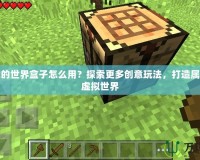 麥塊我的世界盒子怎么用？探索更多創(chuàng)意玩法，打造屬于你的虛擬世界