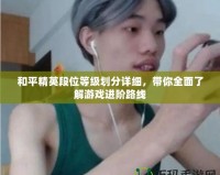 和平精英段位等級劃分詳細，帶你全面了解游戲進階路線