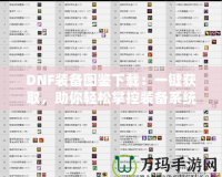 DNF裝備圖鑒下載：一鍵獲取，助你輕松掌控裝備系統(tǒng)