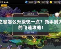 龍之谷怎么升級(jí)快一點(diǎn)？新手到大佬的飛速攻略！