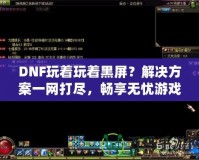 DNF玩著玩著黑屏？解決方案一網(wǎng)打盡，暢享無(wú)憂游戲體驗(yàn)！