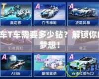 QQ飛車(chē)T車(chē)需要多少鉆？解鎖你的極速夢(mèng)想！