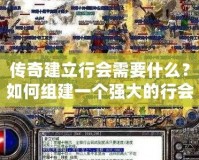 傳奇建立行會(huì)需要什么？如何組建一個(gè)強(qiáng)大的行會(huì)？