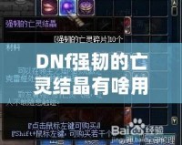 DNf強(qiáng)韌的亡靈結(jié)晶有啥用？探索新版本必備的神秘材料！