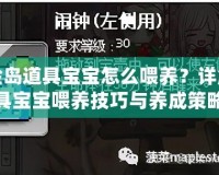 冒險島道具寶寶怎么喂養(yǎng)？詳解道具寶寶喂養(yǎng)技巧與養(yǎng)成策略