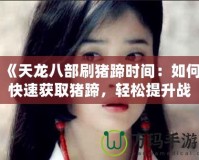 《天龍八部刷豬蹄時(shí)間：如何快速獲取豬蹄，輕松提升戰(zhàn)力！》