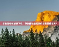 忍者傳奇破解版下載，帶你體驗最刺激的忍者冒險世界！