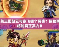 《胡萊三國趙云與張飛哪個(gè)厲害？探秘兩大武將的真正實(shí)力》