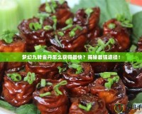 夢幻九轉(zhuǎn)金丹怎么獲得最快？揭秘最強(qiáng)途徑！