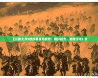 《三國無雙5修改器戰(zhàn)馬修改：提升戰(zhàn)力，馳騁沙場！》