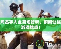 吃雞名字大全簡(jiǎn)短好聽，瞬間讓你成游戲焦點(diǎn)！